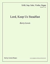 Lord, Keep Us Steadfast SAB choral sheet music cover